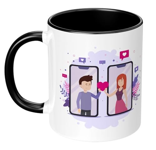 Image of Rakhi for Brother Printed Mug with Keychain Best Rakhi Combo Gift for Brother & Sister Rakshabandhan Return Gifts for Sister White 350ml Coffee Mug(Pack of 5)(Combo Set)(RMCKRCG310)