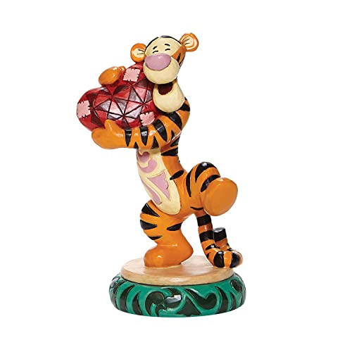 エネスコ(enesco) スタチュー/フィギュア『ディズニー・トラディション(DISNEY TRADITIONS)』 ハートをもつティガー(くまのプーさん) サイズ7×8×14cm DTR6008073