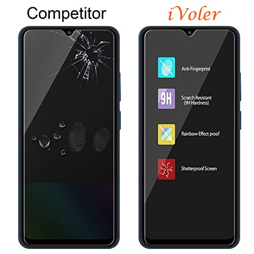 IVoler 3 Pezzi Vetro Temperato per Xiaomi Redmi