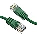 Cable Central LLC Cat5e Green Copper Ethernet Patch Cable, Snagless/Molded Boot, POE Compliant, 100 Feet