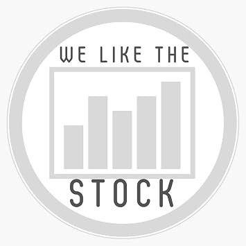 We Like the Stock Gamestop Reddit Wall Street Bets Meme Investment Stocks Design Sticker Vinyl Decal Waterproof Bumper Sticker Laptop Window 5"