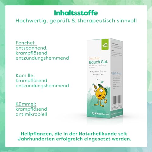 Magentropfen Casa Sana Bauch Gut 30 ml mit Fenchel und Kamille