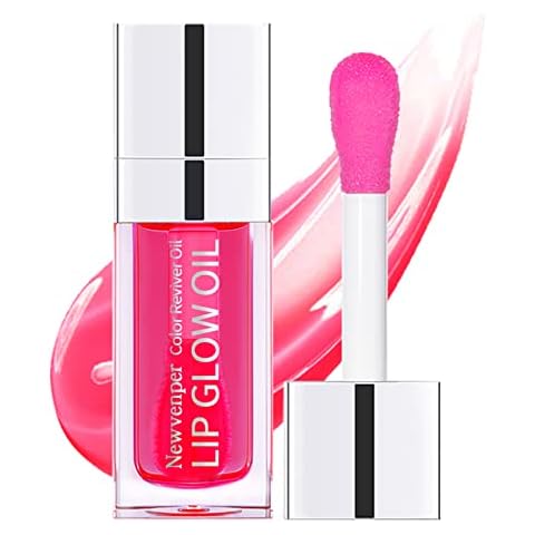 Feuchtigkeitsspendendes Lipgloss-Öl, langanhaltender aufpolsterndes Lipgloss Lip Glow Oil transparenter Lip Oil Lippen Öl Cover