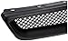DNA Motoring GRL-HC96-TR-ABS Front Bumper Grille Guard Compatible with 96-98 Honda Civic