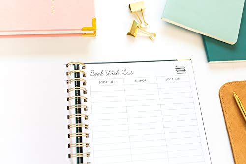 The Homeschool Planner: Beautiful and Undated with Monthly Tabs | To Do List, Goals, Meal Planning & Academic Tools | Homeschooling, Distance Learning & Family Organizer | Gold Spiral - Image 10