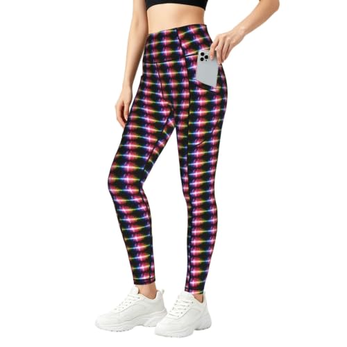 Pantalon de yoga femme imprimé musique coupe ample pour course et entraînement