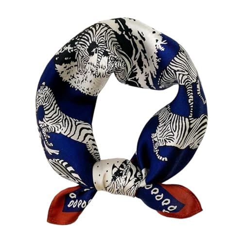 Image of ANDANTINO 100% Mulberry Silk Scarf -21 inch Square Neckerchief with Gift Packed