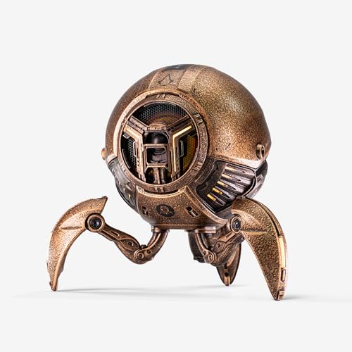 Image of GravaStar Mars Pro Assassin's Creed Portable Bluetooth Speaker, Deep Bass Loud Stereo Sound, 15H Playtime, 6 RGB Lights, Dual Pairing, Limited Edition 1000 Units