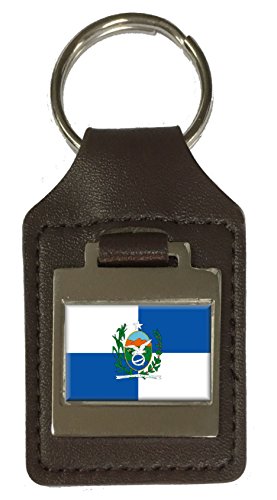 Porte-clés en cuir gravé Rio de Janeiro : emportez un souvenir du Brésil