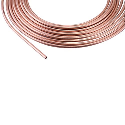 Anxingo 25 Ft. 3/16 OD Copper Nickel Brake Line Tubing Coil and Fitting Kit 25 Ft of 3/16" x 25' by Anxingo - Image 3