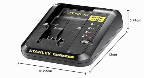 Miniatura 7 de Stanley Fatmax Fmc692l Cargador De 2.0ah Para Baterias De Litio 14.4v 18v