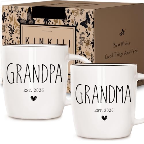 Promoted to Grandparents Mugs