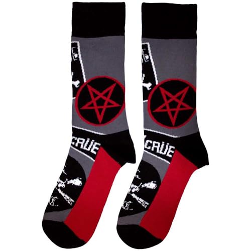 Rock Off officially licensed products Motley Crue Band Logo Ankle Socks One Size