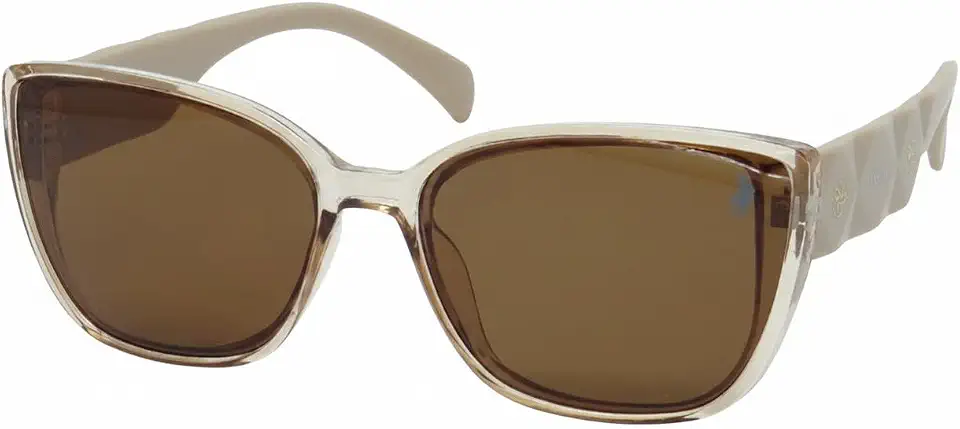 Óculos de Sol Polo London Club Feminino, design Clássico com Lente Proteção UV400 - Kit contém Case Couro ECO