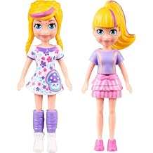 Polly Pocket Doll With Trendy Outfit 2018 Edition Measures Approx. 3.5" Tall 1 Doll