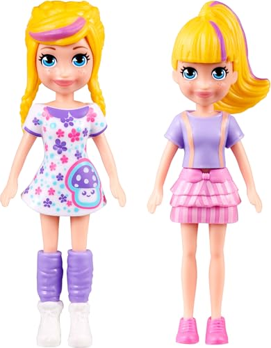 Polly Pocket Doll With Trendy Outfit 2018 Edition Measures Approx. 3.5' Tall (1 Doll)