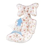 Sitzeinlage - Kinderwagen Kinder Sitzpolster - Weich und Atmungsaktiv Baby Kopf und Körper Stützkissen Rutschfest für Kinderwagen