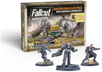 Fallout: Wasteland Warfare - Brotherhood of Steel: Elder Maxon & Capt Kells main image 0