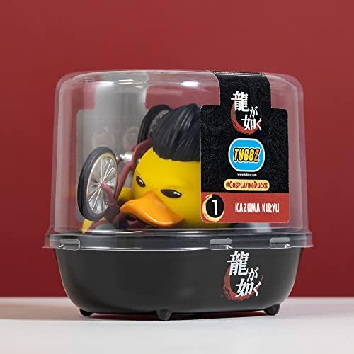 TUBBZ Ryu ga Gotoku Kazuma Kiryu figurka kaczki  oficjalny produkt SEGA  unikalny prezent winylowy z limitowanej edycji