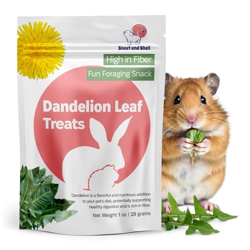 Snout and Shell Dandelion Leaf Treat for Small Pets 1 oz (28g)