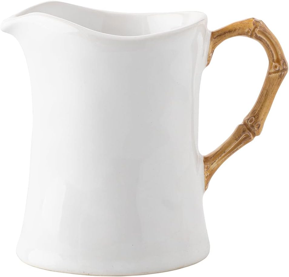 Juliska Bamboo Creamer - Coffee Creamer Pitcher