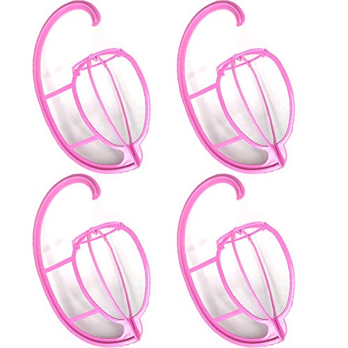 FINDYOU Wig Hanger for Multiple Wigs Holder Wig Stand Holder Wig Holder for Multiple Wig Holder Stand（4 Pcs）