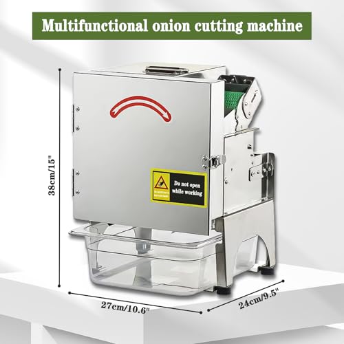 Cortadora automática de vegetales comercial 200W miniatura 2