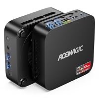 ACEMAGIC K1 Mini PC, AMD Ryzen 5 7530U (6C/12T, Bis zu 4.5Ghz),16GB LPDDR4X 512GB M.2 SSD mit Windows 11 Pro | WiFi 6 | 4K UHD | AMD Radeon für Büro/Programmieren/Design – Ansicht 1