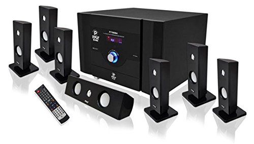 Pyle Pt798Sba 7.1 Channel Home Theater System With Satellite Speakers, Center Channel, Subwoofer And Bluetooth #TOP17