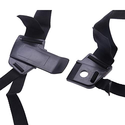 YARNOW Alça de Ombro- Cortador Trimmer Trimmer Harness Alça de Ombro Dupla Com Cinto De Nylon Duráve