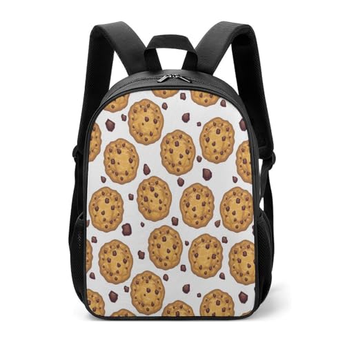 Chocolate Chip Cookies Travel Backpack Laptop Shoulders Bag Casual Daypack for Business Hiking for Women Men - Main Image