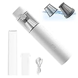 THM Handstaubsauger, Tragbarer Mini Handstaubsauger Schnurlos,16000PA Leistungsstarkes Saug Dual Filtrationssystem für Staub, Tierhaare, Schmutz, Haus und Auto, Wiederaufladbar mit USB-C-Kabel