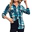 Teal Blue Plaid
