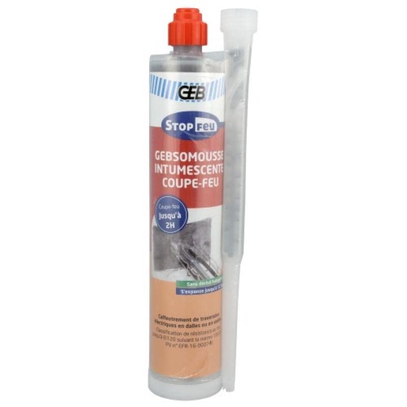 GEB 3283988132728 Schiuma espansiva, Grigio Alluminio, 210 ml