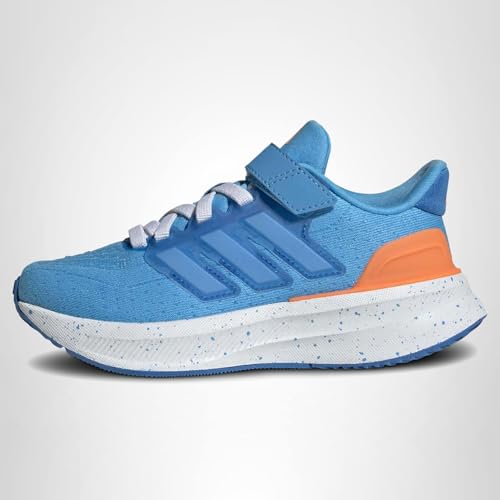 adidas Unisex-Kids Ultrarun 5 Elastic Lace, Lucid Aquamarine/White/Lucid Ray Blue, 1