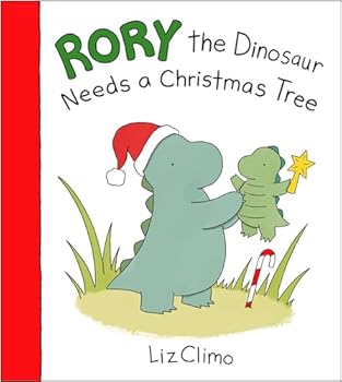 Hardcover Rory the Dinosaur Needs a Christmas Tree Book