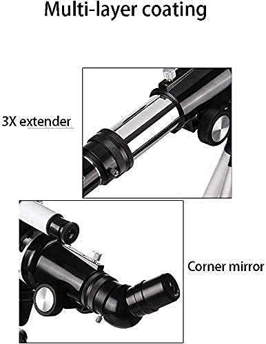 Telescopio Refractor 50 mm con trípode y mochila miniatura 5