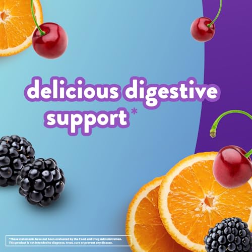 Vitafusion FiberWell + Probiotic Gummies | 3g Fiber | 60 Gummy Vitamins | With Chicory Root Prebiotic | Fruit Flavor | GLP-1 Friendly | Digestive Gut Health & Regularity | For Adult Women & Men - image 6
