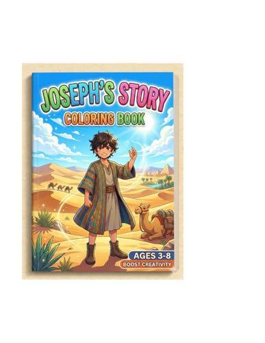 Joseph's Story Coloring Book: A story of dream, trials, and God's plan