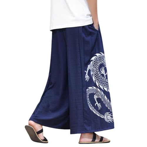 Pantalon ample pour homme en lin idéal pour vos sorties d'été relax