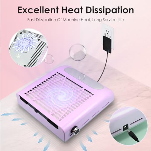 Rolokit B0925Z Nail Dust Collector Nail Tech thumb #3