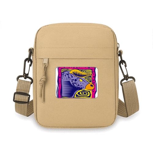 Mini sac à bandoulière Taureau Mexicon Culture : ne perdez plus jamais votre téléphone