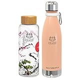 ❄️ BOTELLA TÉRMICA. Botella de agua en acero inoxidable 304 con aislamiento térmico de doble pared. Garantiza hasta 12 horas de mantenimiento para bebidas calientes y 24 horas para bebidas frías. Sus tapones de rosca aseguran un cierre 100% hermético, perfecto para evitar fugas y guardarla en cualquier lugar de forma segura. Además, cuenta con un revestimiento exterior resistente a golpes y arañazos. Capacidad: 500 ml. Medidas: 26,5x7 cm.