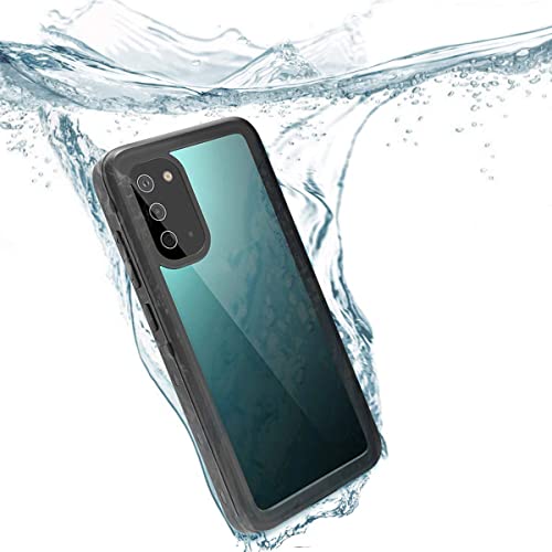 Redpepper IP68 Wasserdicht Hülle für Samsung Galaxy S20 5G 6,2-Zoll Schlank Stoßfest Staubdicht Ganzkörper Versiegelt Unterwasser TPU PC Robust Schutz Case, Unterstützt Wireless Charging