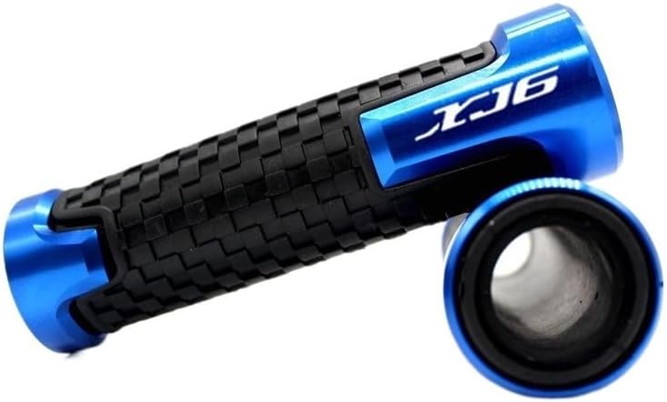 F for Yamaha XJ6 XJ-6 Motorcycle Accessories 78" 22mm Handlebar Grips Handle Grip Protector Handle Bar Y (Color  Blue)