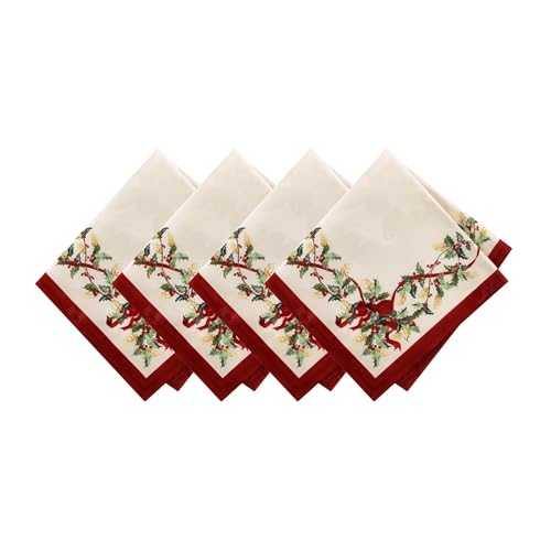 Servilletas de Tela Elrene Set de 4 43x43 cm Floral miniatura 1