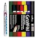 Uchida of America 560-6A Graffiti Fabric Marker, Primary Colors
