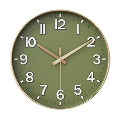 HZDHCLH Wall Clocks Battery Operated, 12 inch Silent Non Ticking Modern Wall Clock for Living Room photo HZDHCLH Wall Clocks Battery Operated, 12 inch Silent Non Ticking Modern Wall Clock for Living Room