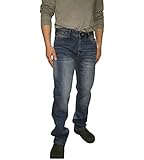 Calvin Klein Mens Straight Leg Jeans (34 X 30, MEDIUM WASH)