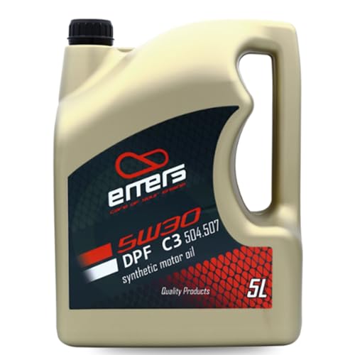 EMERS | Lubricante Sintético Mid SAPS | 5W30 DPF C3 504.507 | 5L | Diésel y Gasolina | Compatible con VW, BMW, Mercedes-Benz y Porsche